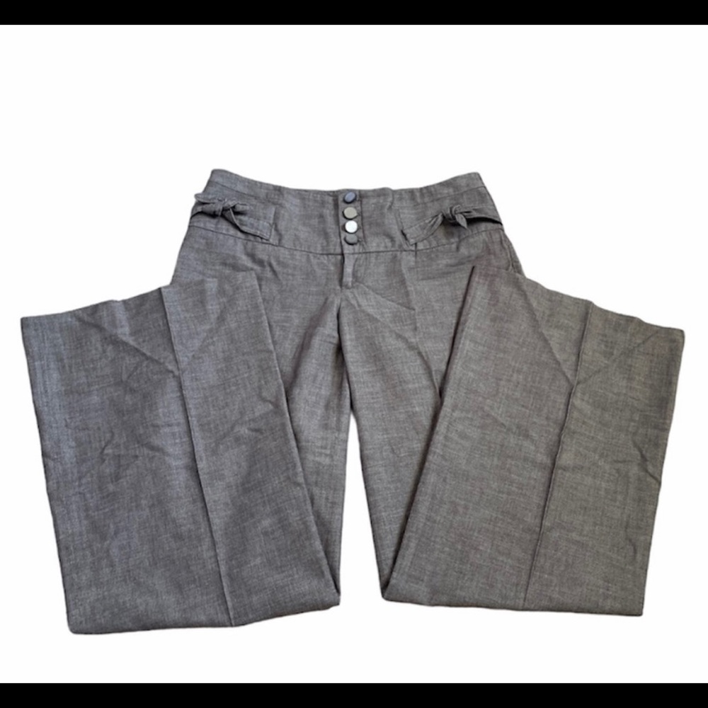 Super Cute Boot Cut Flair Low Waited Dress Pants